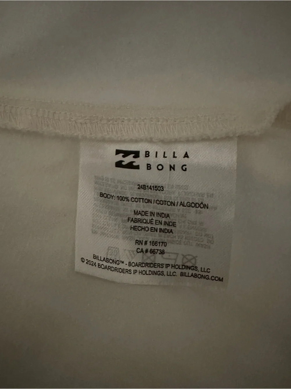 Billabong Wave Washed Mini Skirt